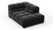 Tufty - Tufty Module, Right Corner Half, Black Velvet
