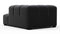 Tufty - Tufty Module, Right Corner Half, Black Velvet