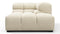 Tufty - Tufty Module, Right Corner Half, Eggshell Boucle