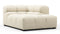 Tufty - Tufty Module, Right Corner Half, Eggshell Boucle
