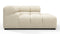 Tufty - Tufty Module, Right Corner Half, Eggshell Boucle