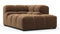 Tufty - Tufty Module, Right Corner Half, Mocha Velvet