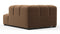 Tufty - Tufty Module, Right Corner Half, Mocha Velvet