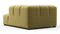 Tufty - Tufty Module, Right Corner Half, Olive Gold Velvet