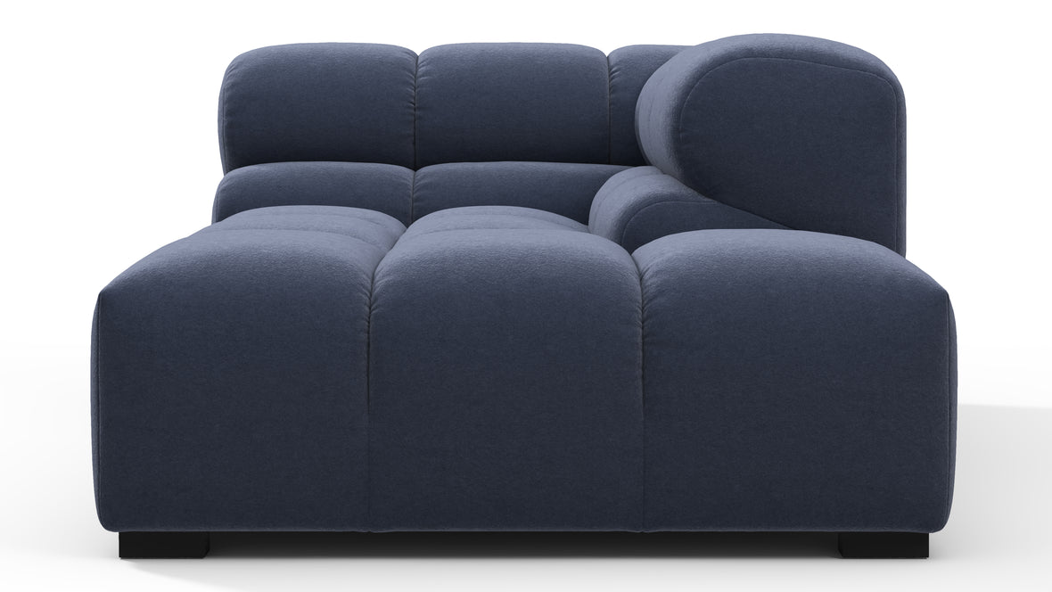 Tufty - Tufty Module, Right Corner Half, Royal Blue Wool