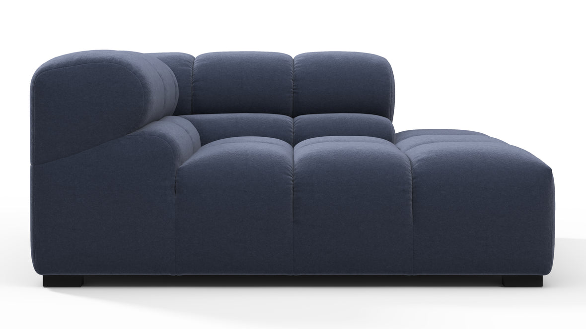 Tufty - Tufty Module, Right Corner Half, Royal Blue Wool