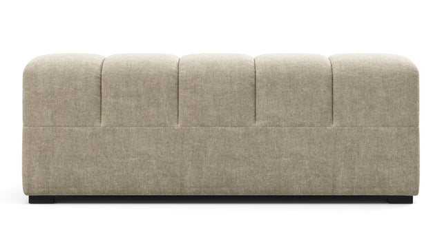 Tufty - Tufty Module, Extra Large Left Arm, Beige Gray Chenille