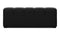 Tufty - Tufty Module, Extra Large Left Arm, Black Velvet