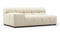 Tufty - Tufty Module, Extra Large Left Arm, Eggshell Boucle