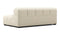 Tufty - Tufty Module, Extra Large Left Arm, Eggshell Boucle