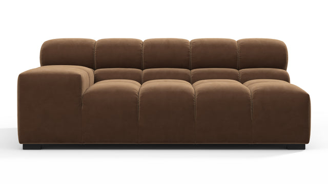 Tufty - Tufty Module, Extra Large Left Arm, Mocha Velvet