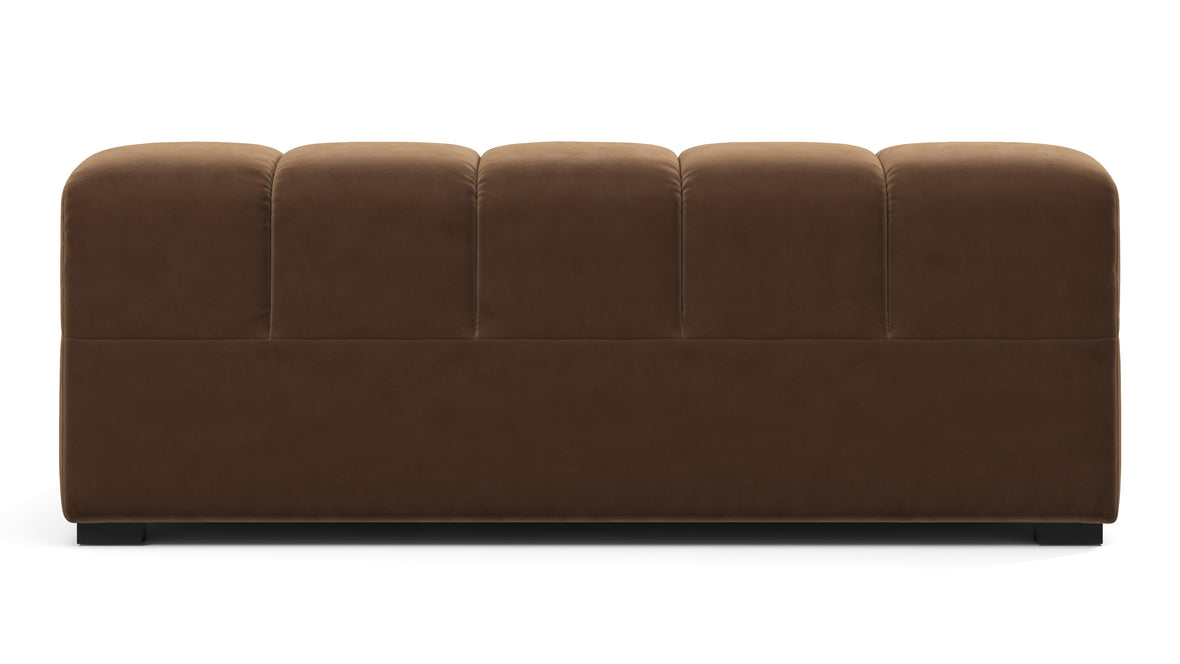 Tufty - Tufty Module, Extra Large Left Arm, Mocha Velvet