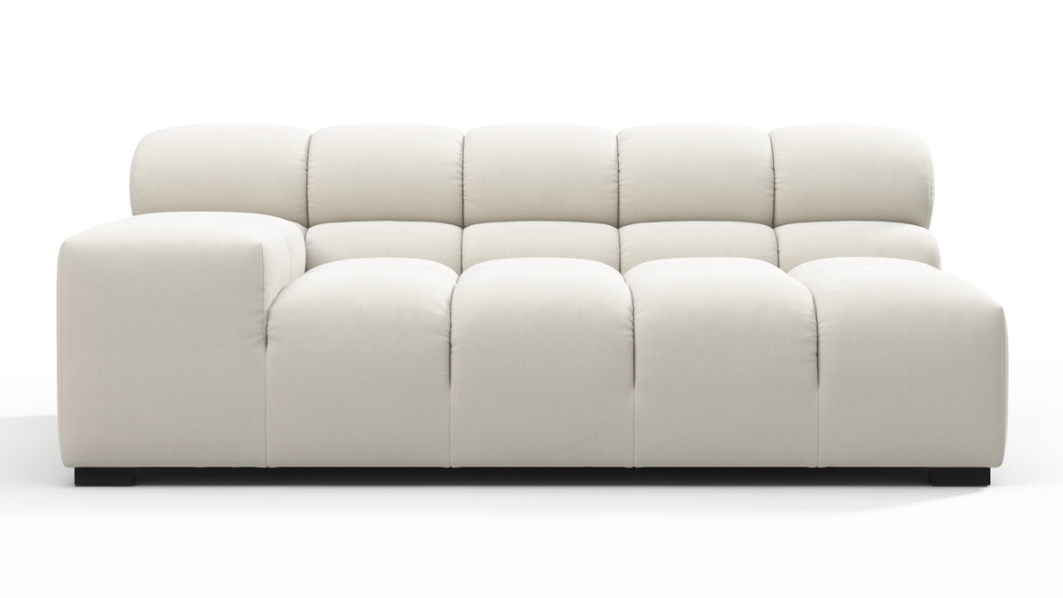 Tufty - Tufty Module, Extra Large Left Arm, Oatmeal Brushed Weave
