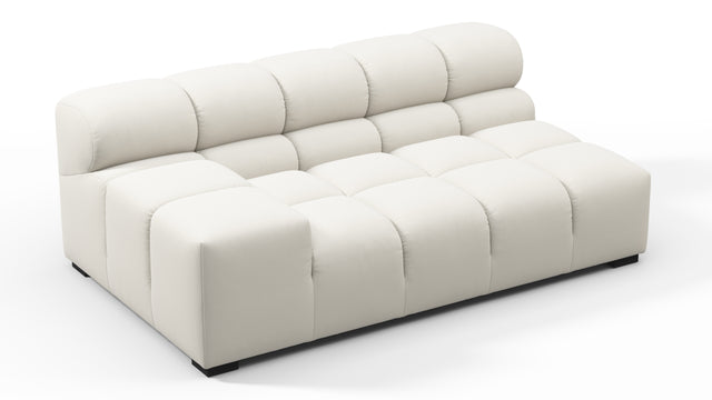 Tufty - Tufty Module, Extra Large Left Arm, Oatmeal Brushed Weave