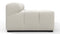 Tufty - Tufty Module, Extra Large Left Arm, Oatmeal Brushed Weave