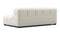Tufty - Tufty Module, Extra Large Left Arm, Oatmeal Brushed Weave