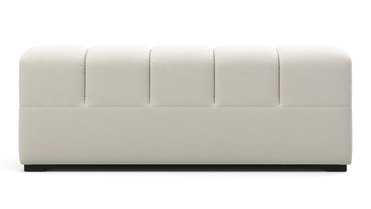 Tufty - Tufty Module, Extra Large Left Arm, Oatmeal Brushed Weave
