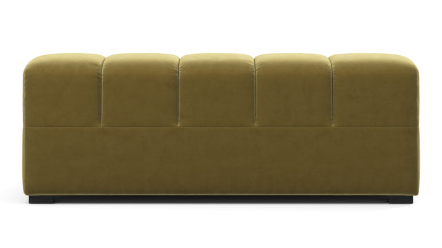 Tufty - Tufty Module, Extra Large Left Arm, Olive Gold Velvet