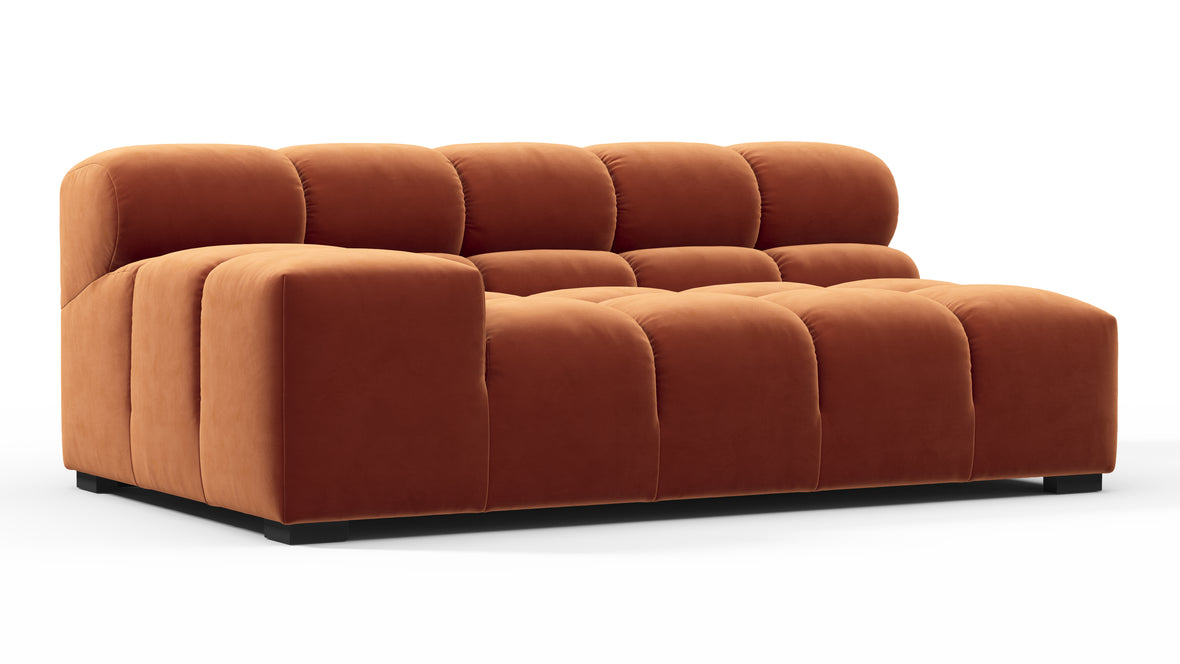 Tufty - Tufty Module, Extra Large Left Arm, Spice Velvet