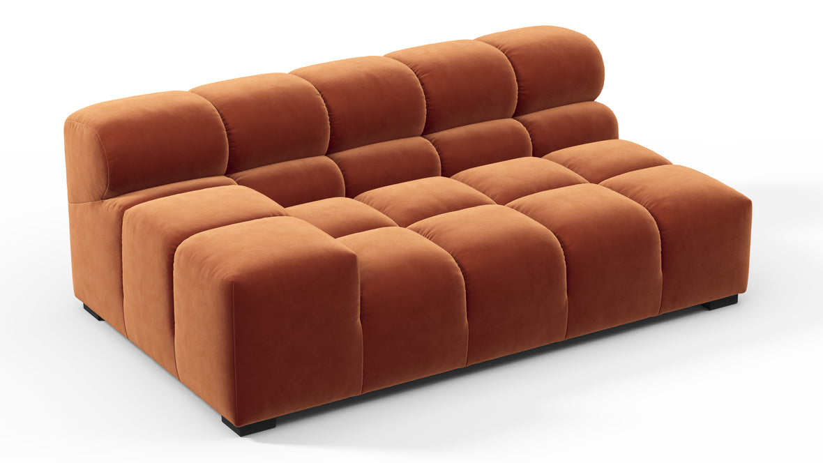 Tufty - Tufty Module, Extra Large Left Arm, Spice Velvet