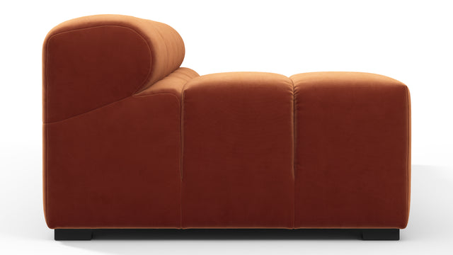 Tufty - Tufty Module, Extra Large Left Arm, Spice Velvet
