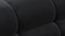 Tufty - Tufty Module, Deep Large Left Arm, Black Velvet