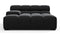 Tufty - Tufty Module, Deep Large Left Arm, Black Velvet