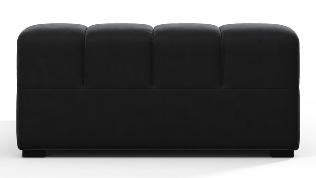 Tufty - Tufty Module, Deep Large Left Arm, Black Velvet