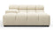 Tufty - Tufty Module, Deep Large Left Arm, Eggshell Boucle