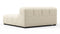 Tufty - Tufty Module, Deep Large Left Arm, Eggshell Boucle