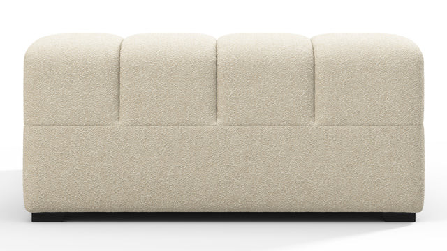 Tufty - Tufty Module, Deep Large Left Arm, Eggshell Boucle