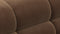 Tufty - Tufty Module, Deep Large Left Arm, Mocha Velvet