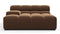 Tufty - Tufty Module, Deep Large Left Arm, Mocha Velvet