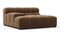 Tufty - Tufty Module, Deep Large Left Arm, Mocha Velvet