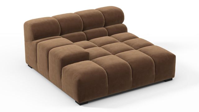 Tufty - Tufty Module, Deep Large Left Arm, Mocha Velvet