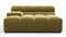 Tufty - Tufty Module, Deep Large Left Arm, Olive Gold Velvet