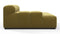 Tufty - Tufty Module, Deep Large Left Arm, Olive Gold Velvet