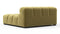 Tufty - Tufty Module, Deep Large Left Arm, Olive Gold Velvet