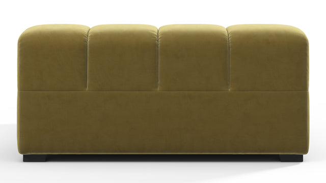 Tufty - Tufty Module, Deep Large Left Arm, Olive Gold Velvet