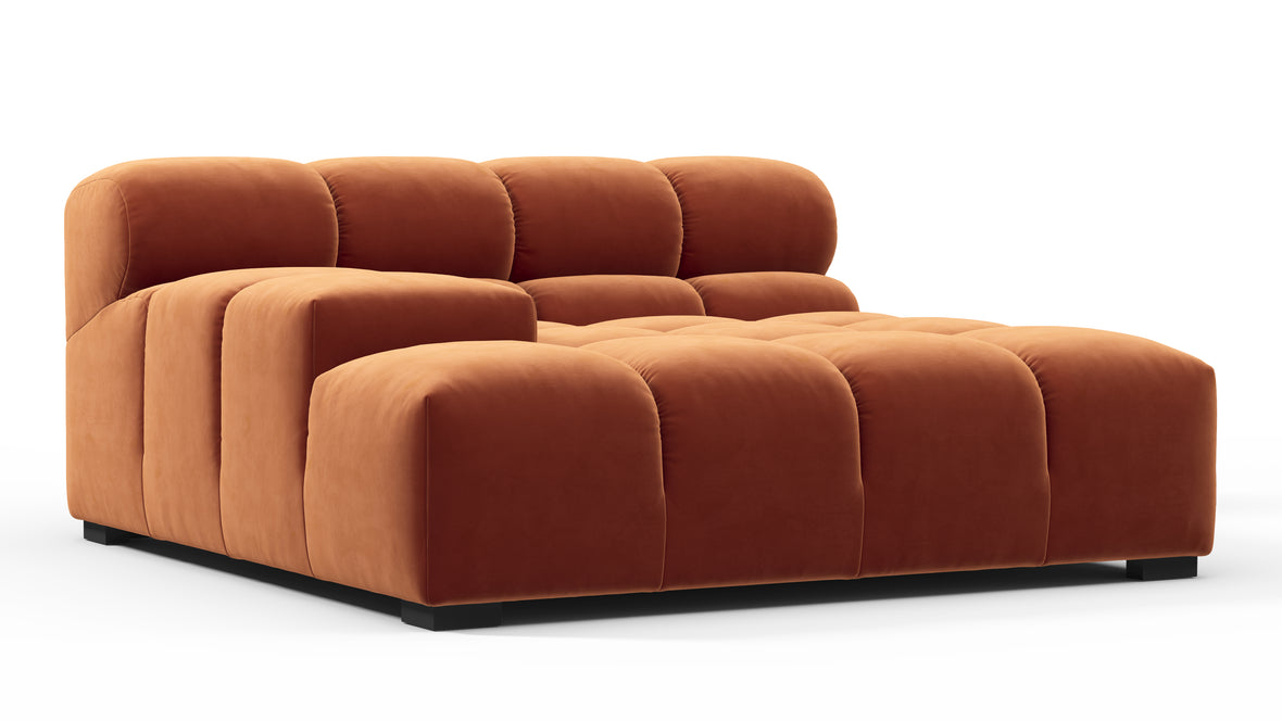 Tufty - Tufty Module, Deep Large Left Arm, Spice Velvet