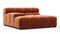 Tufty - Tufty Module, Deep Large Left Arm, Spice Velvet
