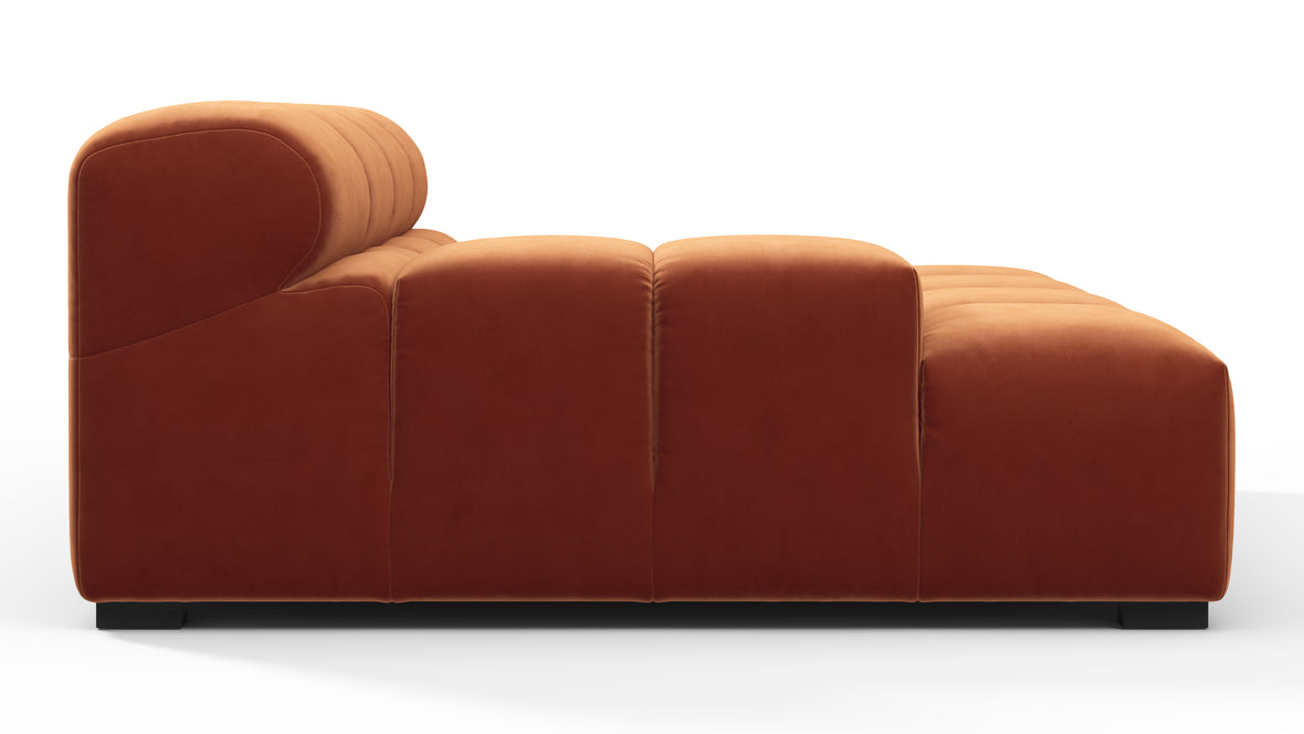 Tufty - Tufty Module, Deep Large Left Arm, Spice Velvet