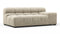 Tufty - Tufty Module, Extra Large Right Arm, Beige Gray Chenille