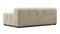 Tufty - Tufty Module, Extra Large Right Arm, Beige Gray Chenille
