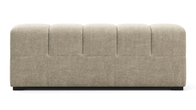 Tufty - Tufty Module, Extra Large Right Arm, Beige Gray Chenille