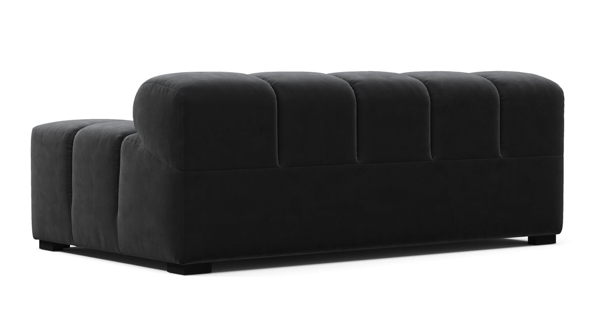 Tufty - Tufty Module, Extra Large Right Arm, Black Velvet
