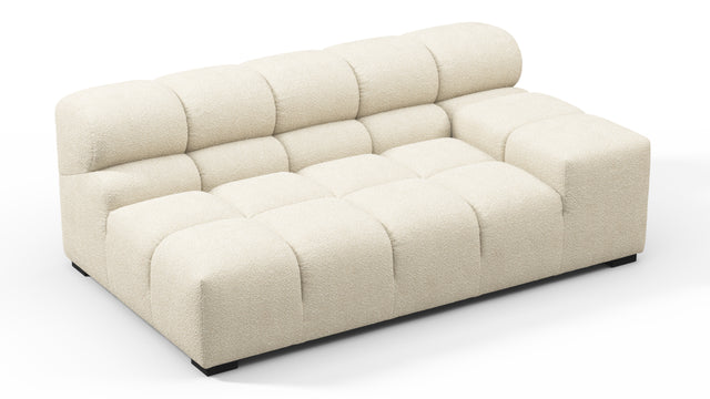 Tufty - Tufty Module, Extra Large Right Arm, Eggshell Boucle