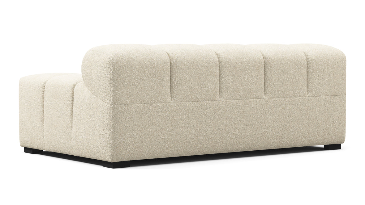 Tufty - Tufty Module, Extra Large Right Arm, Eggshell Boucle