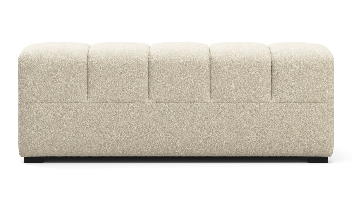 Tufty - Tufty Module, Extra Large Right Arm, Eggshell Boucle