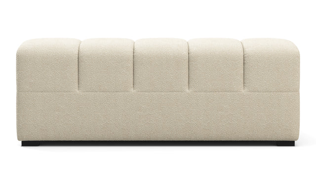 Tufty - Tufty Module, Extra Large Right Arm, Eggshell Boucle